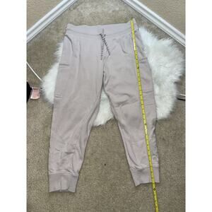 Reebok Women's Jogger Sweat Pants Reebok Light Dusty Rose Mauve Large